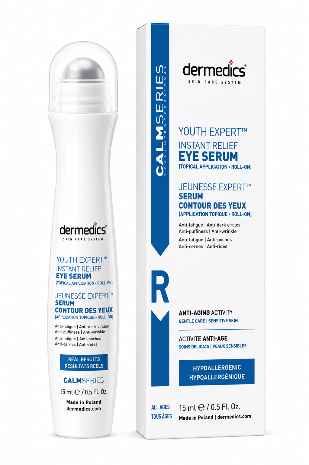 Youth Expert Instant Relief Eye Serum – 4D Roll-On 15ml